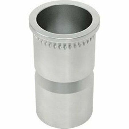 BSC PREFERRED Metric Low-Profile Rivet Nut Tin-Zinc-Plated Steel M3 x .5 Internal Thread 9mm Long, 25PK 91230A602